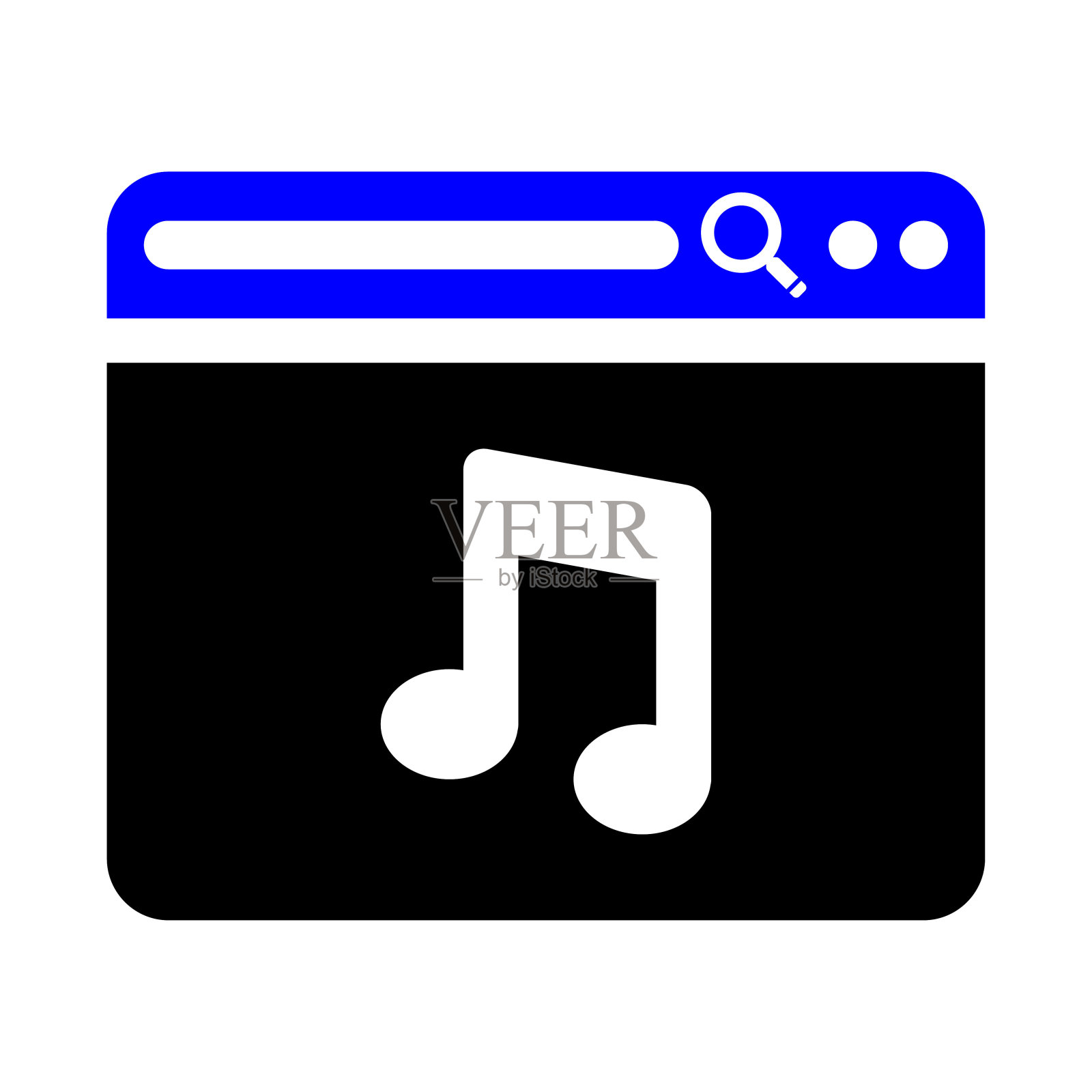 在线音乐偶像插画图片素材