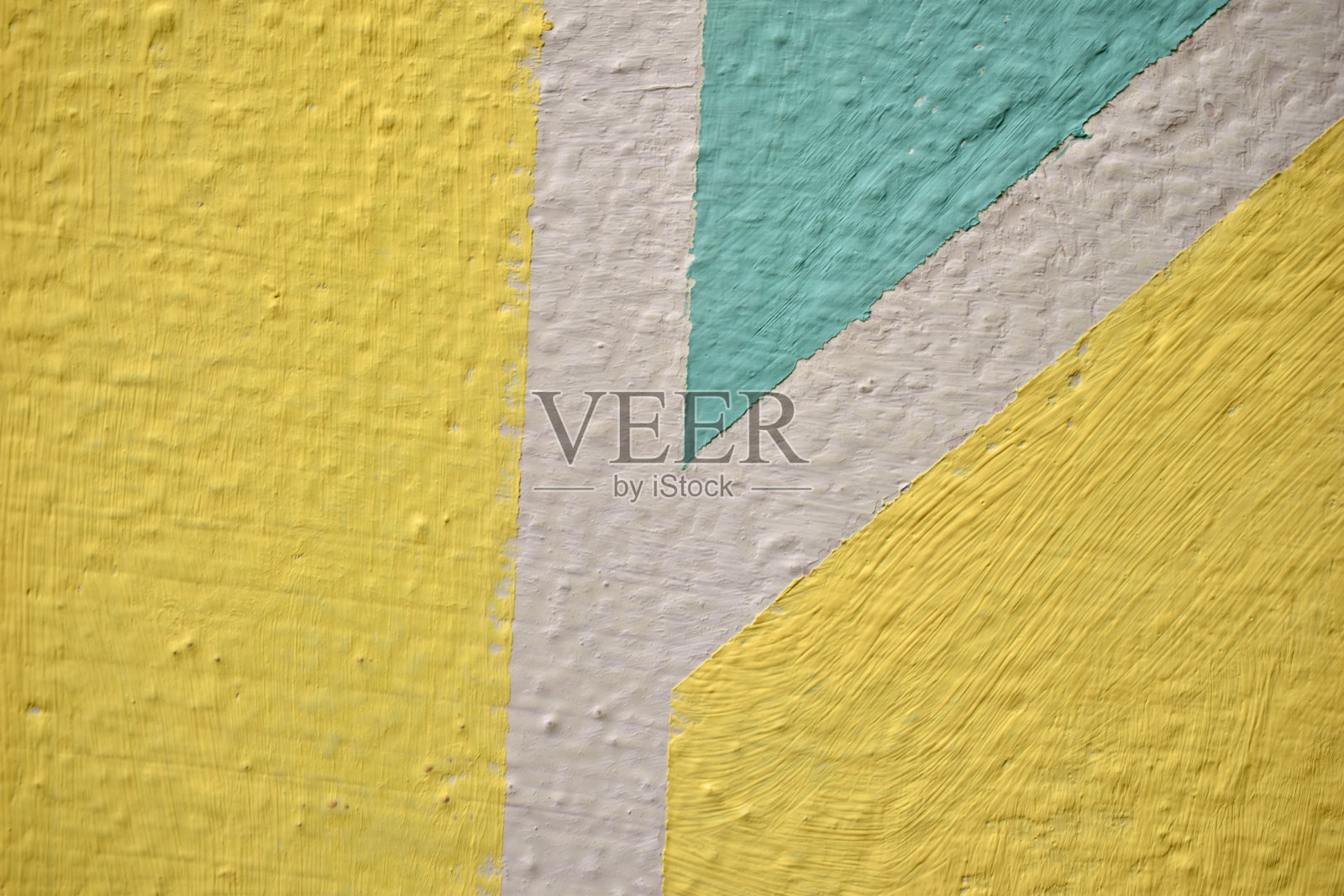 彩色彩绘墙与条纹。墙壁艺术对象与五彩缤纷的对象。照片摄影图片