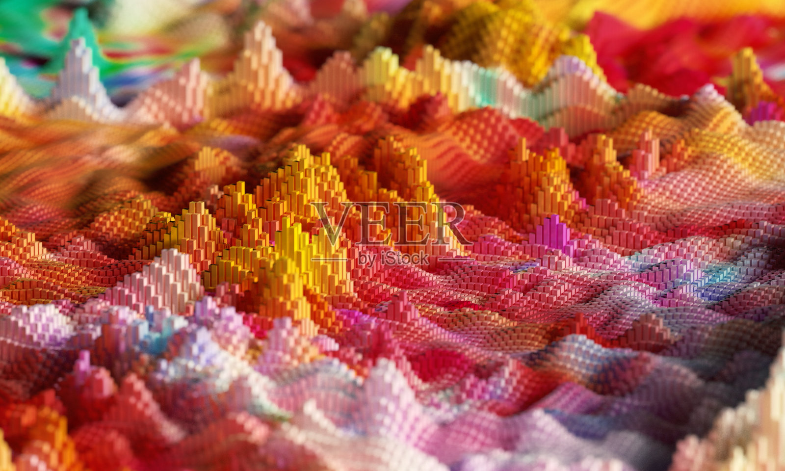 抽象的景观照片摄影图片