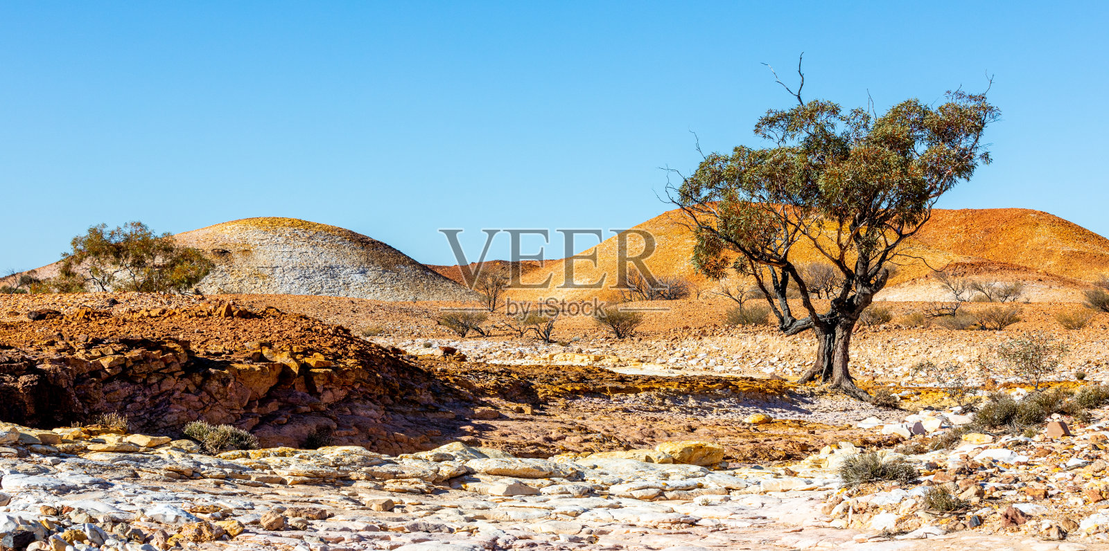 安娜溪，彩绘山，南澳大利亚，澳大利亚照片摄影图片