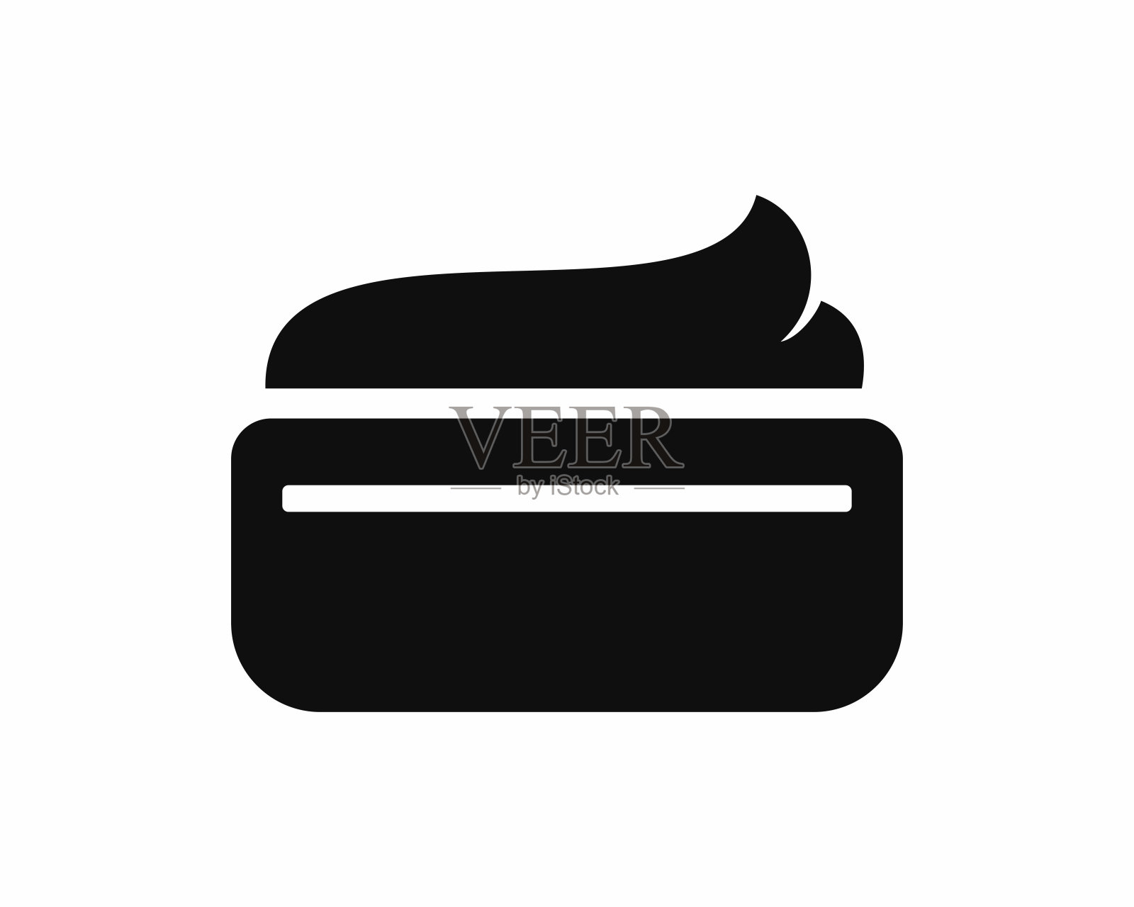 发油图标孤立的白色背景图标素材