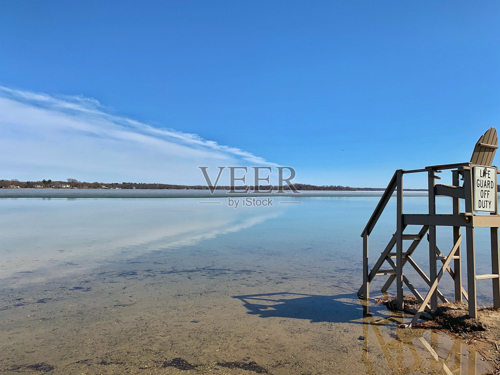救生员不值班的照片摄影图片