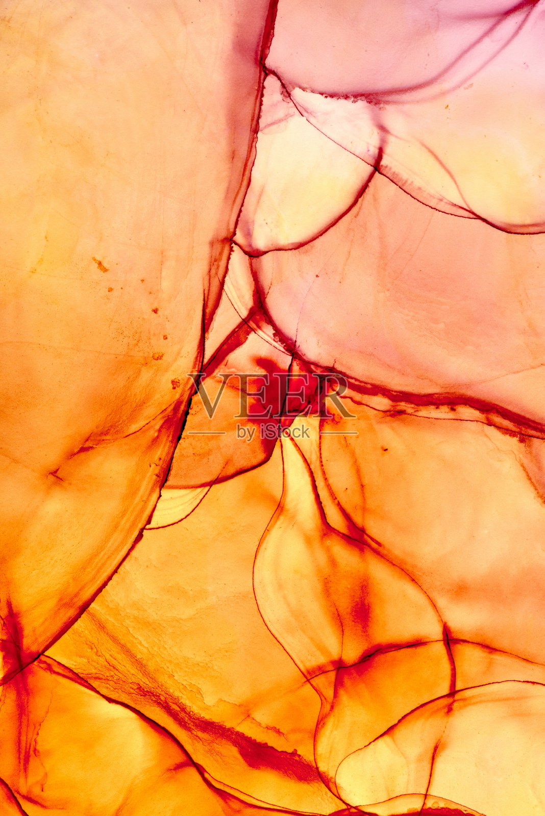 酒精油墨邀请和流体图案照片。照片摄影图片