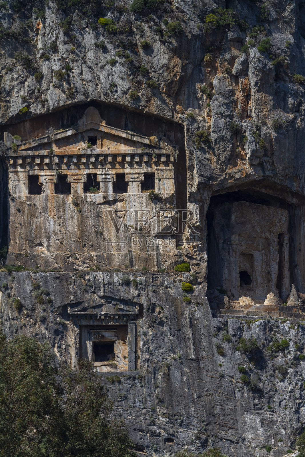 考诺斯国王墓照片摄影图片