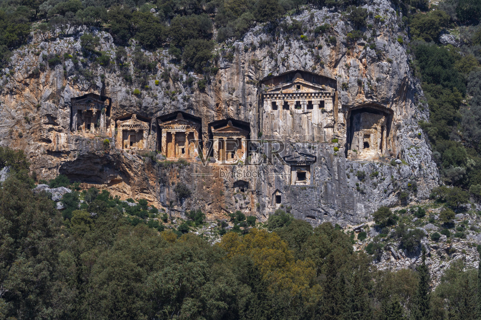 考诺斯国王墓照片摄影图片