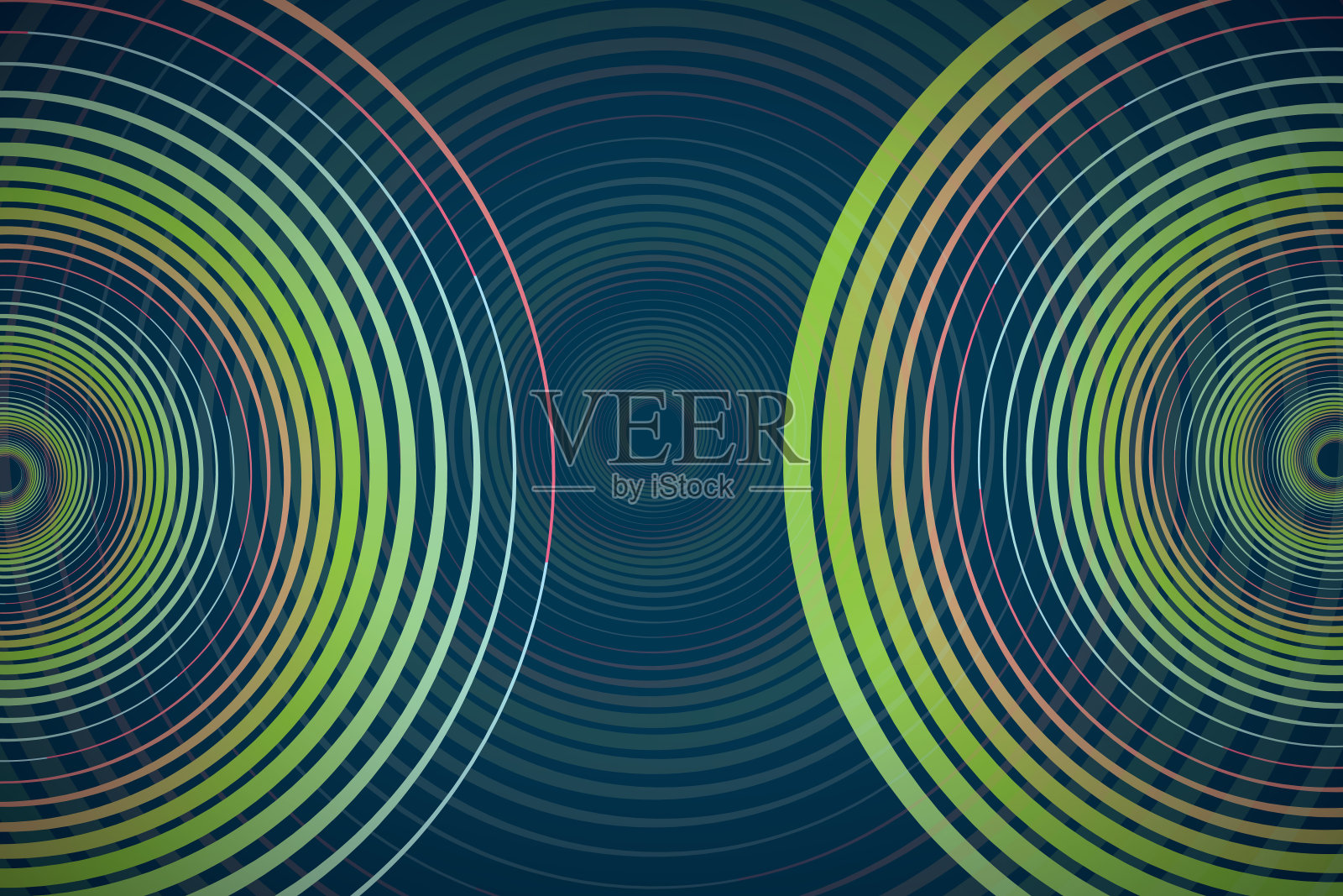 抽象漩涡轨迹或隧道。旋转闪闪发光的背景插画图片素材