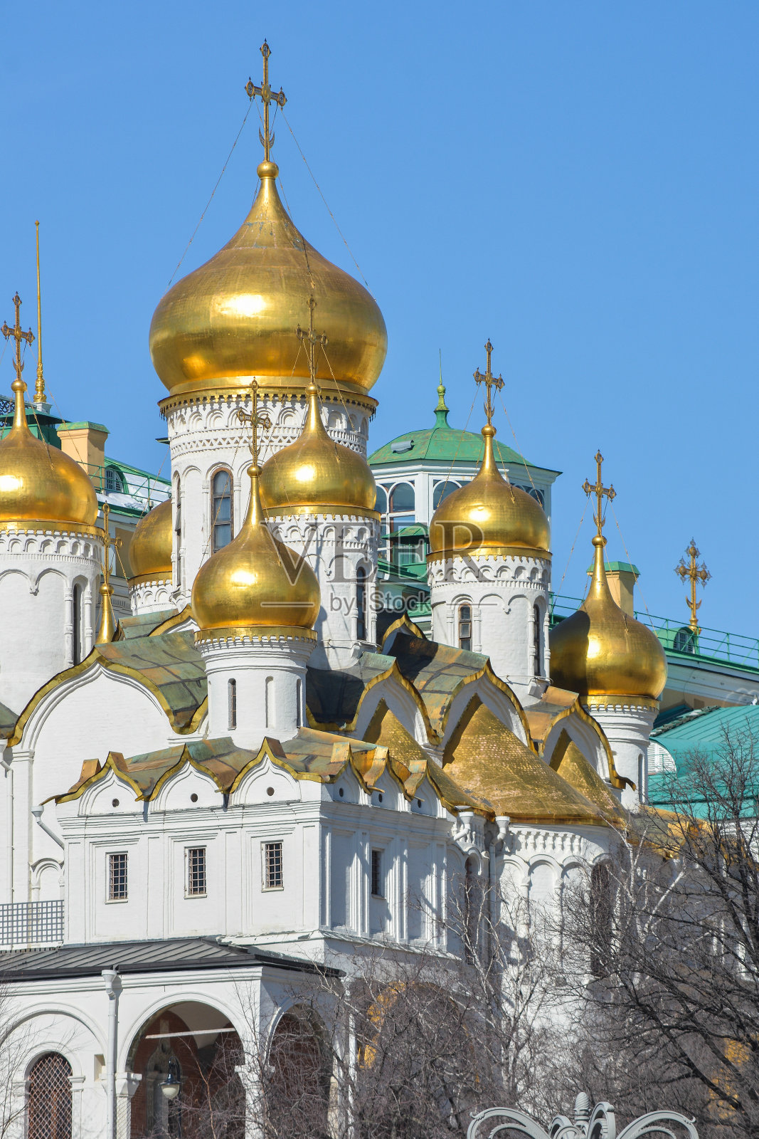 莫斯科的克里姆林宫。照片摄影图片