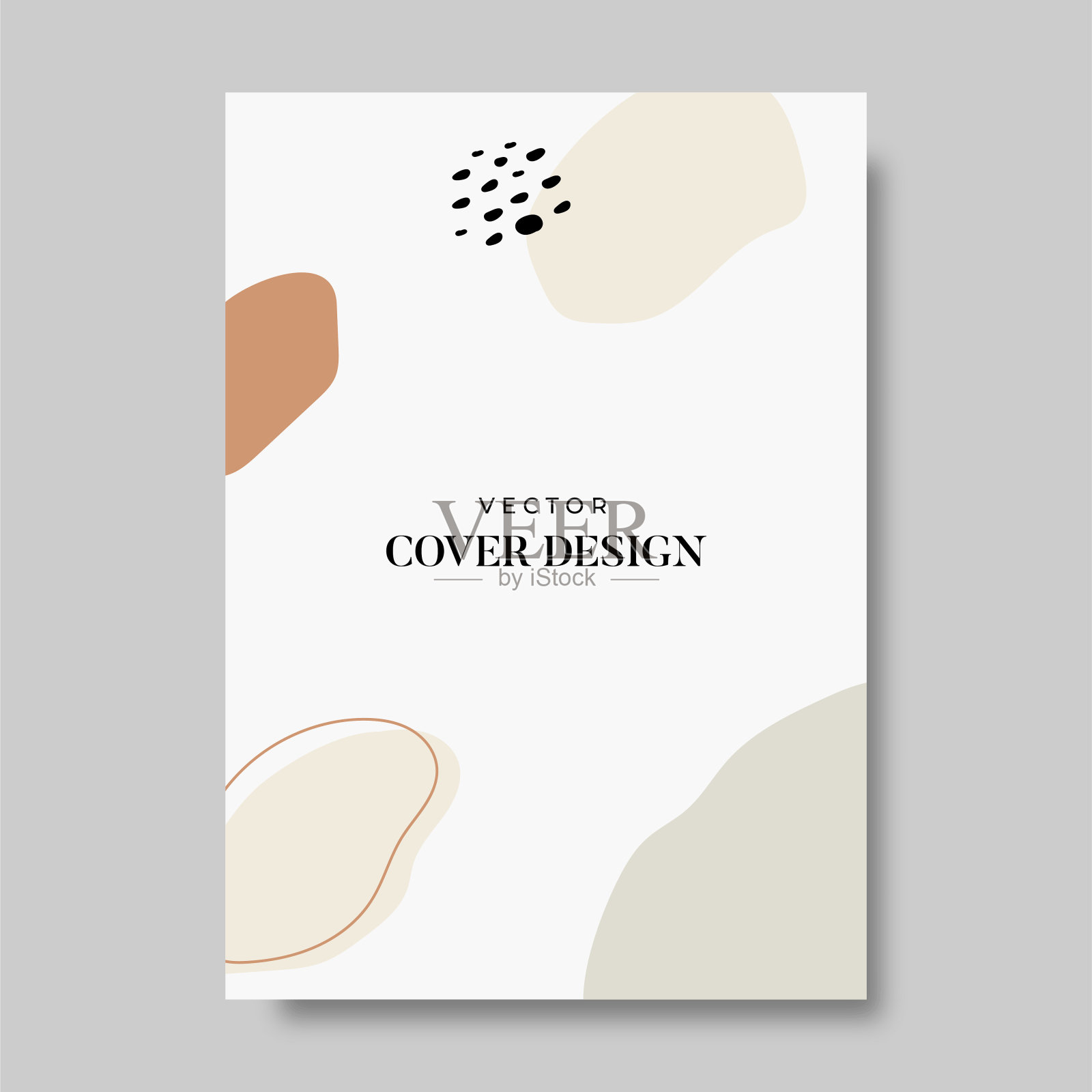 手绘艺术背景设计。可用于墙壁装饰，书籍封面，小册子，海报，传单设计。矢量图插画图片素材