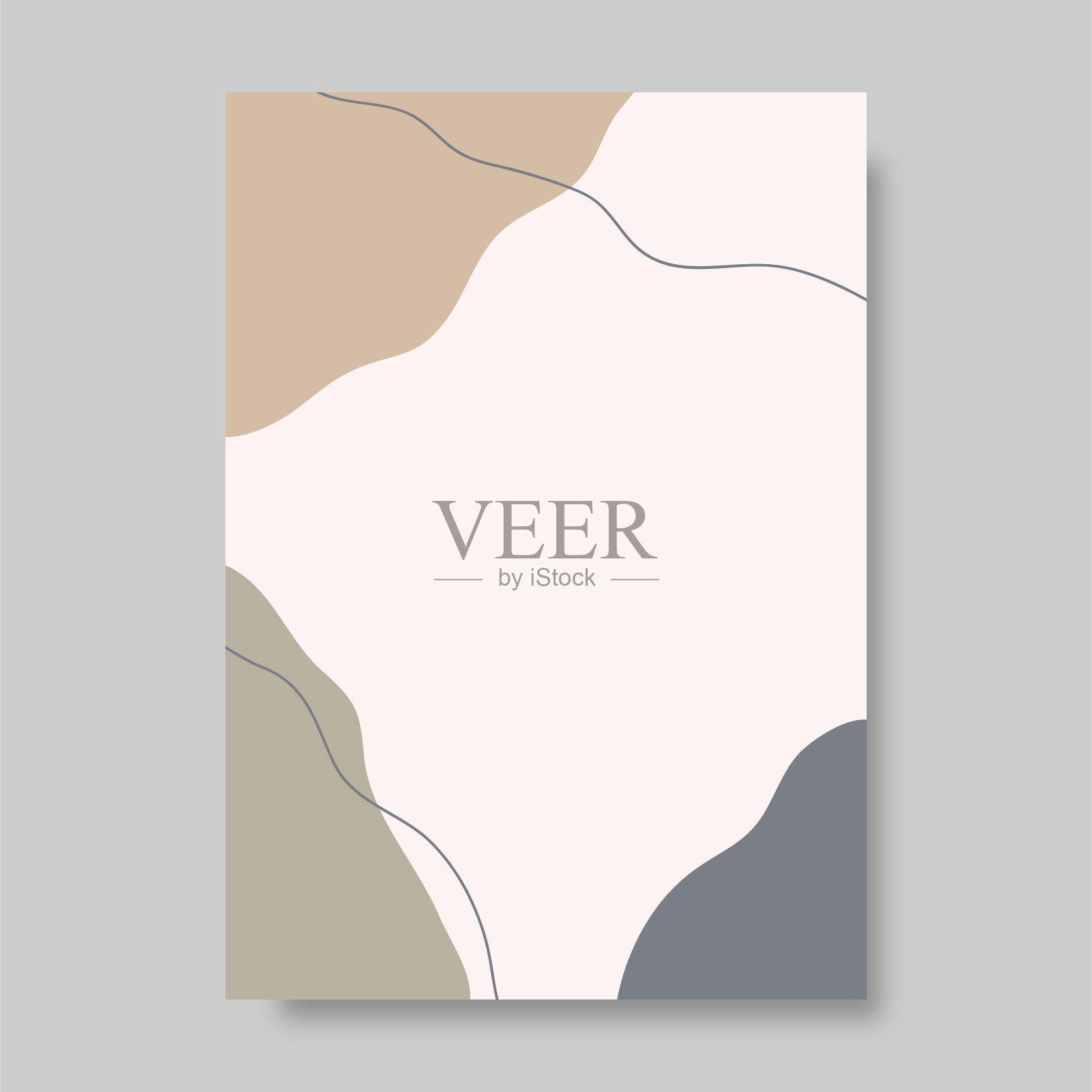 手绘艺术背景设计。可用于墙壁装饰，书籍封面，小册子，海报，传单设计。矢量图插画图片素材