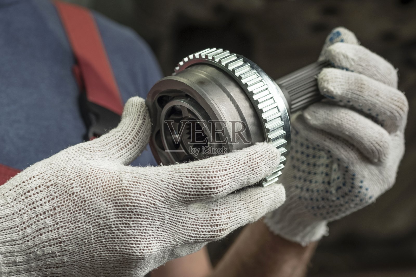 汽车零件。匀速驱动。照片摄影图片