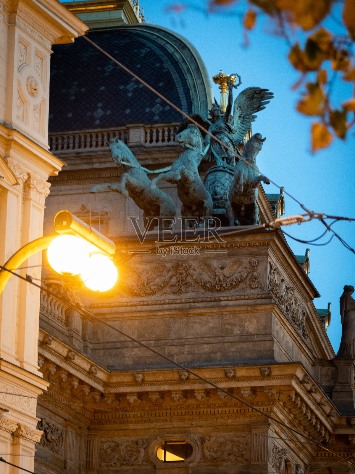 布拉格之夜照片摄影图片