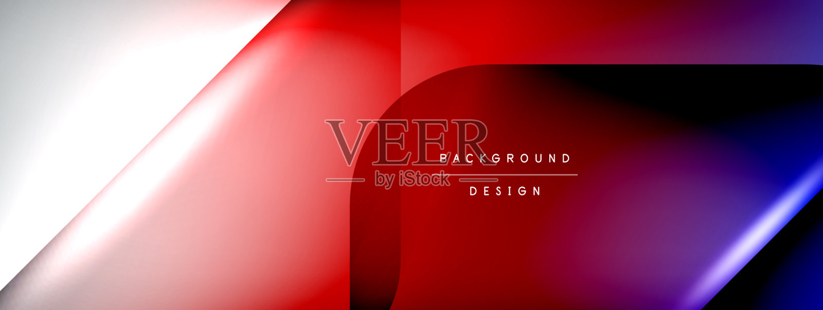 暗影线，电子横幅和光插画图片素材