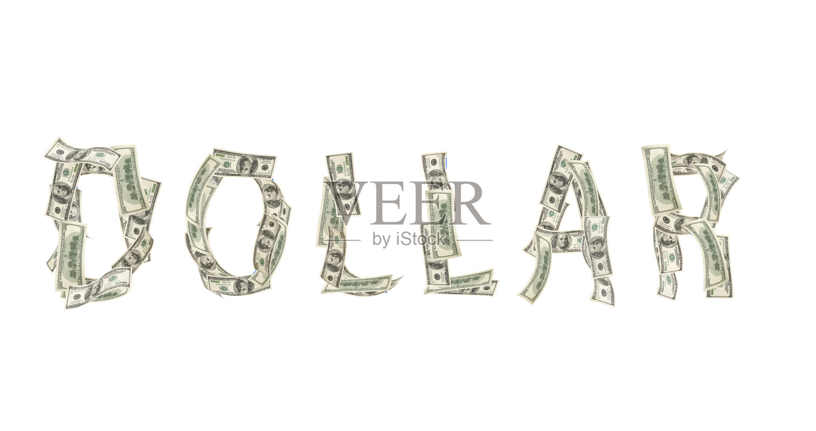 用现金美元创建的美元文本照片摄影图片