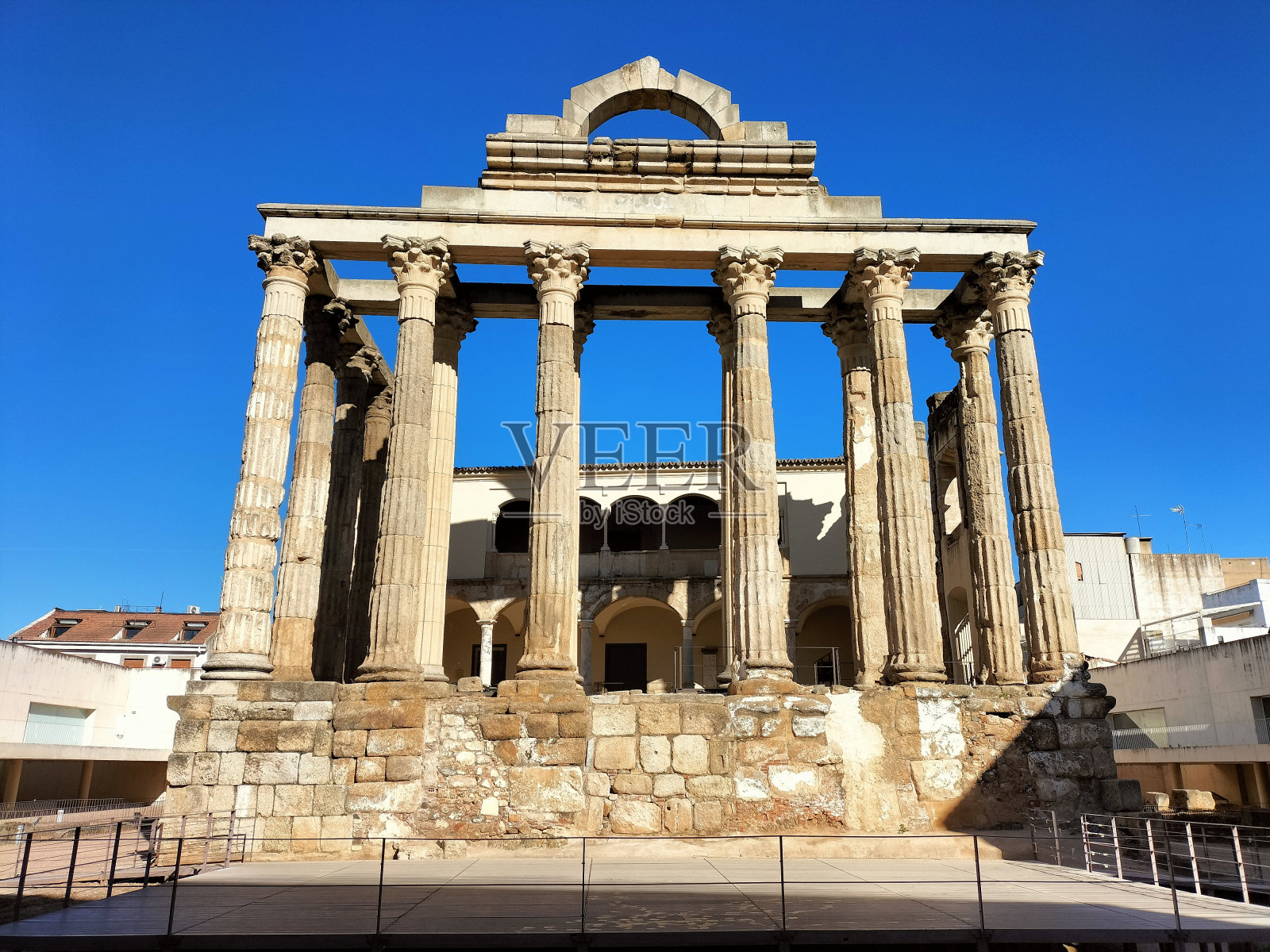 梅里达的黛安娜神庙照片摄影图片