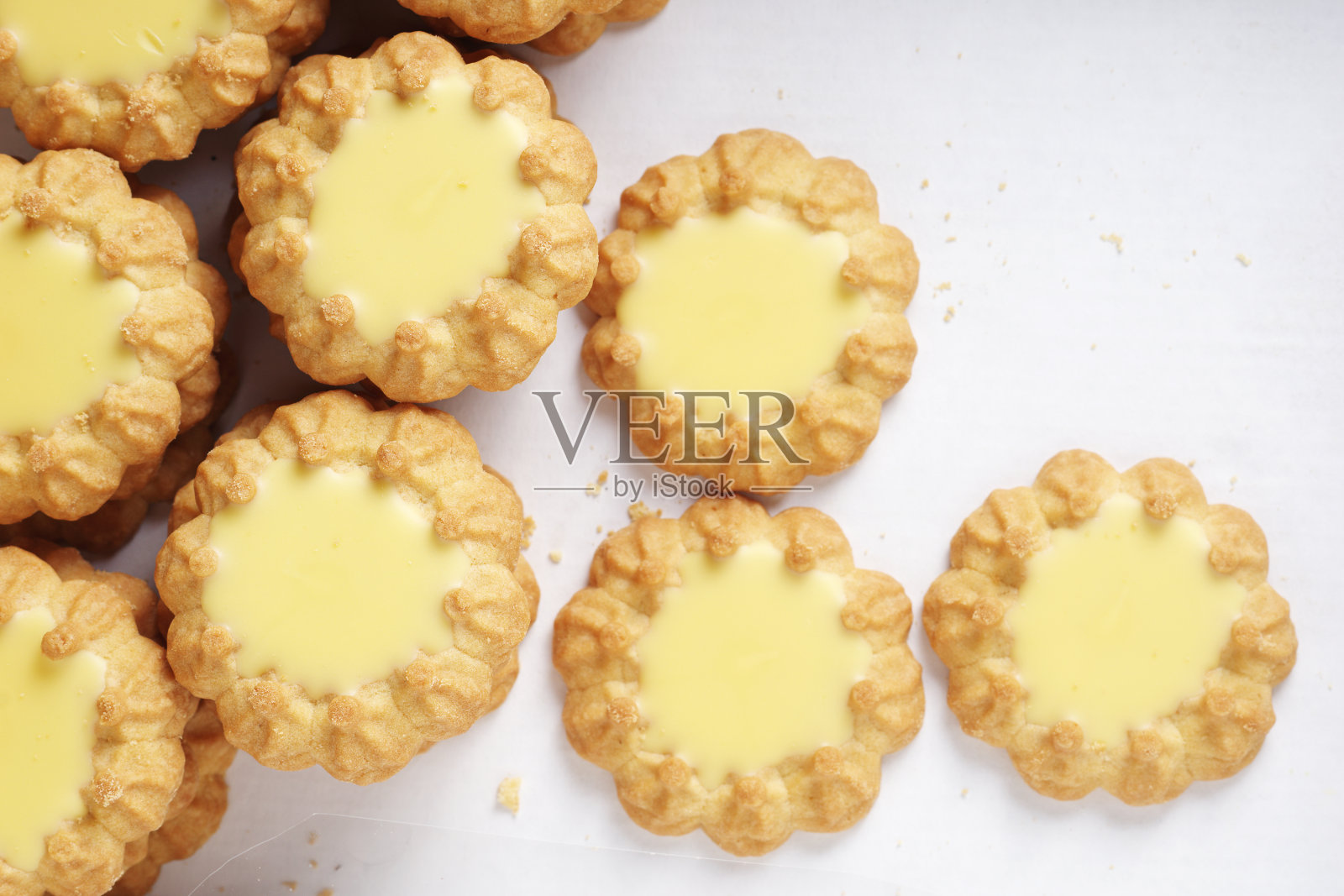 奶油夹心饼干照片摄影图片