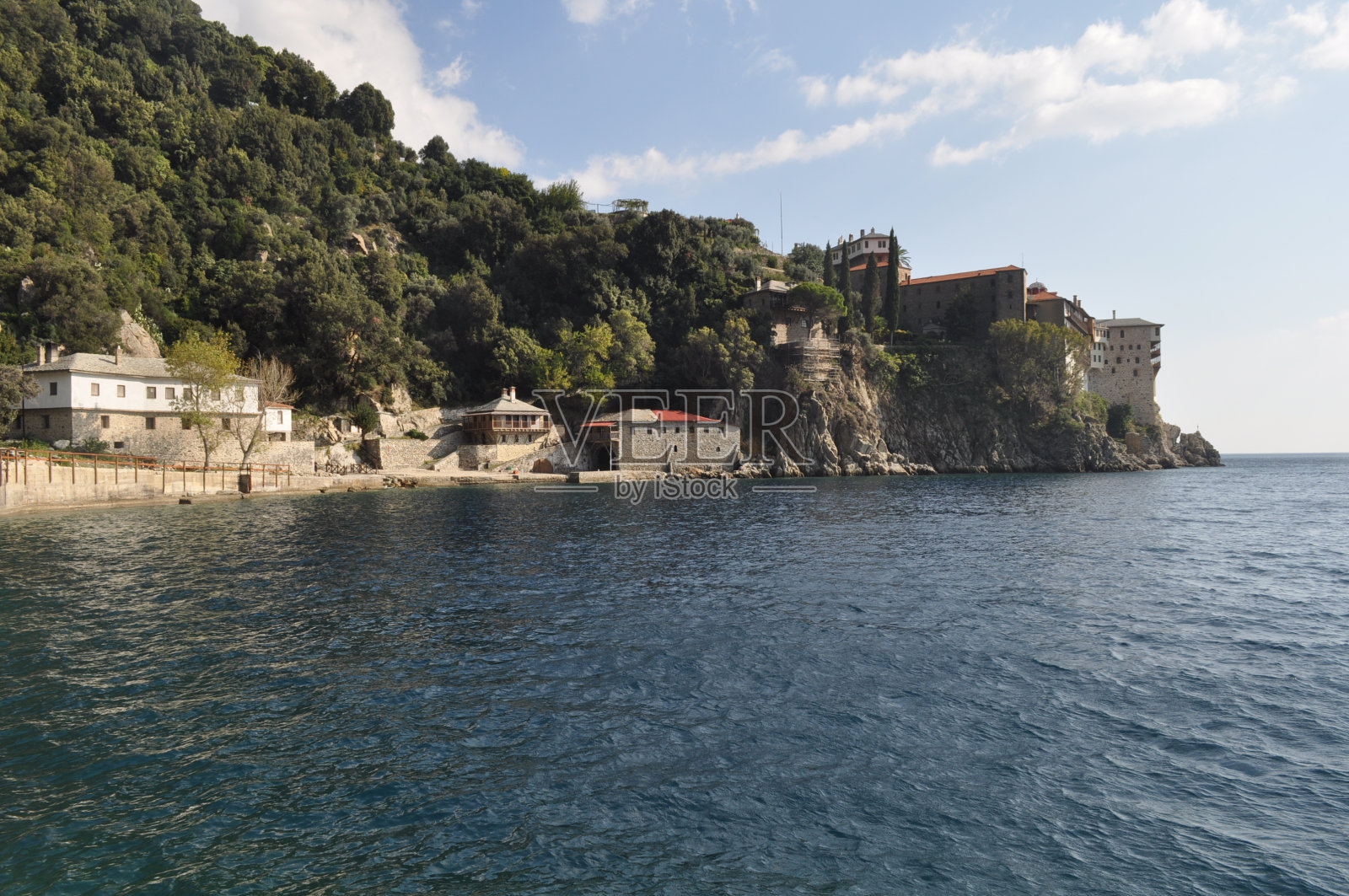 阿陀斯山奥西乌·格里戈里奥修道院照片摄影图片