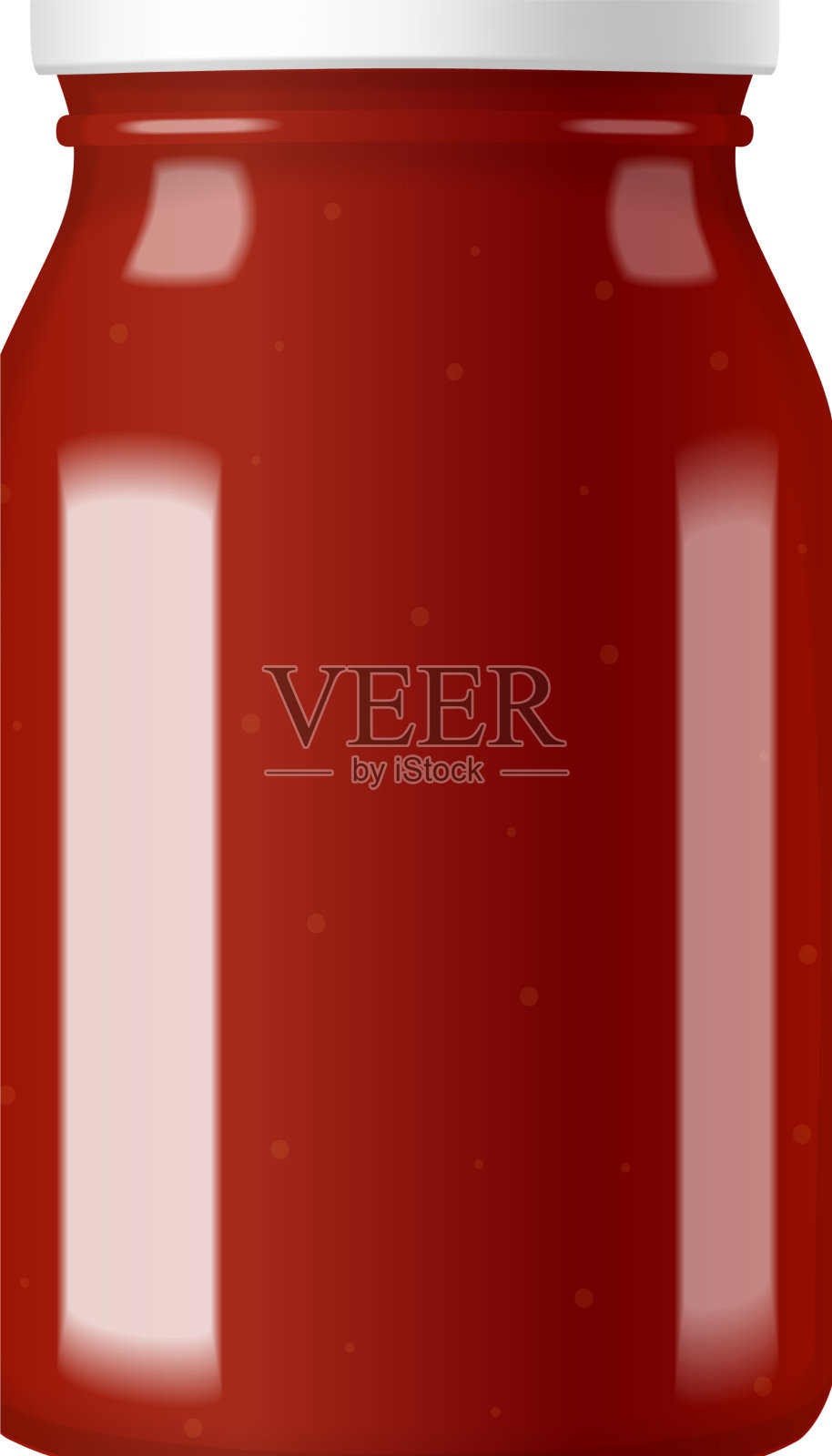 写实玻璃罐设计元素图片