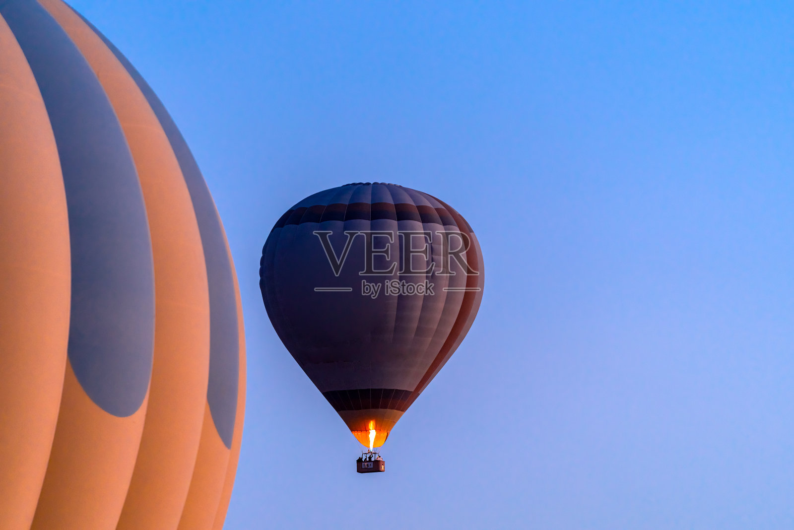 卡帕多西亚的热气球照片摄影图片