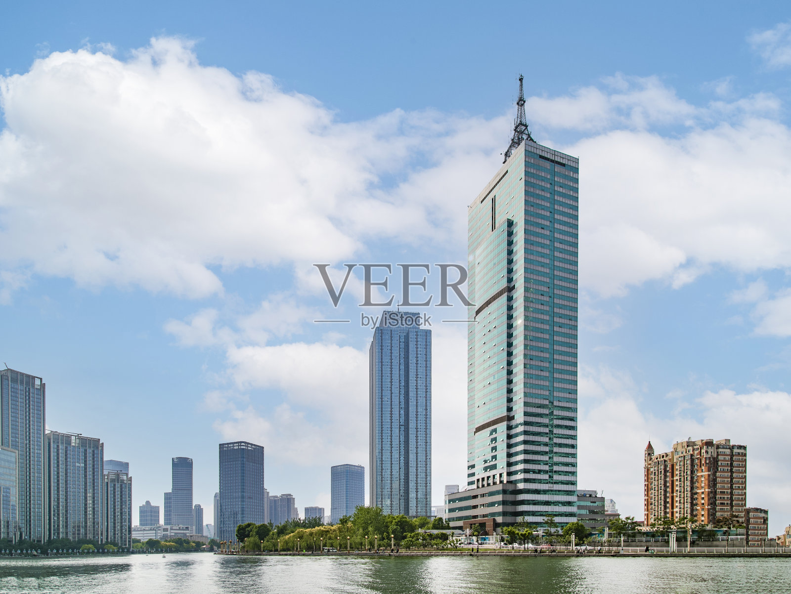 天津市航拍照片照片摄影图片