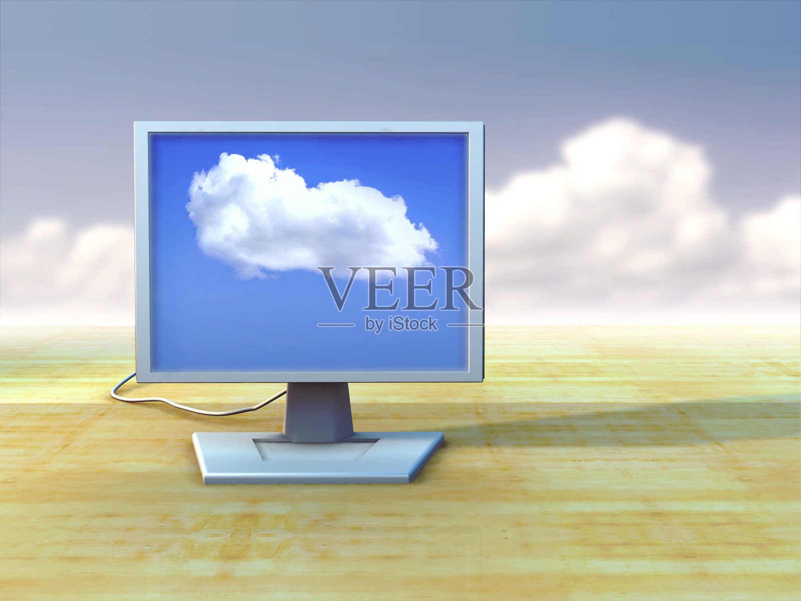 液晶电脑显示器照片摄影图片