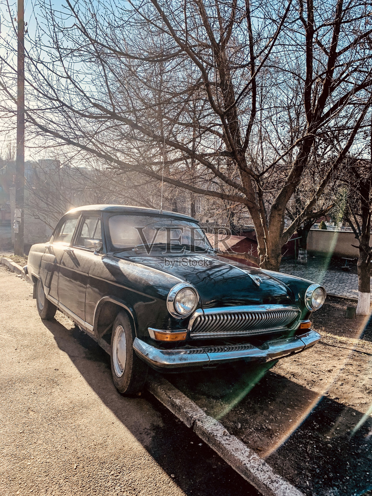 伏尔加河21号的汽车射击照片摄影图片