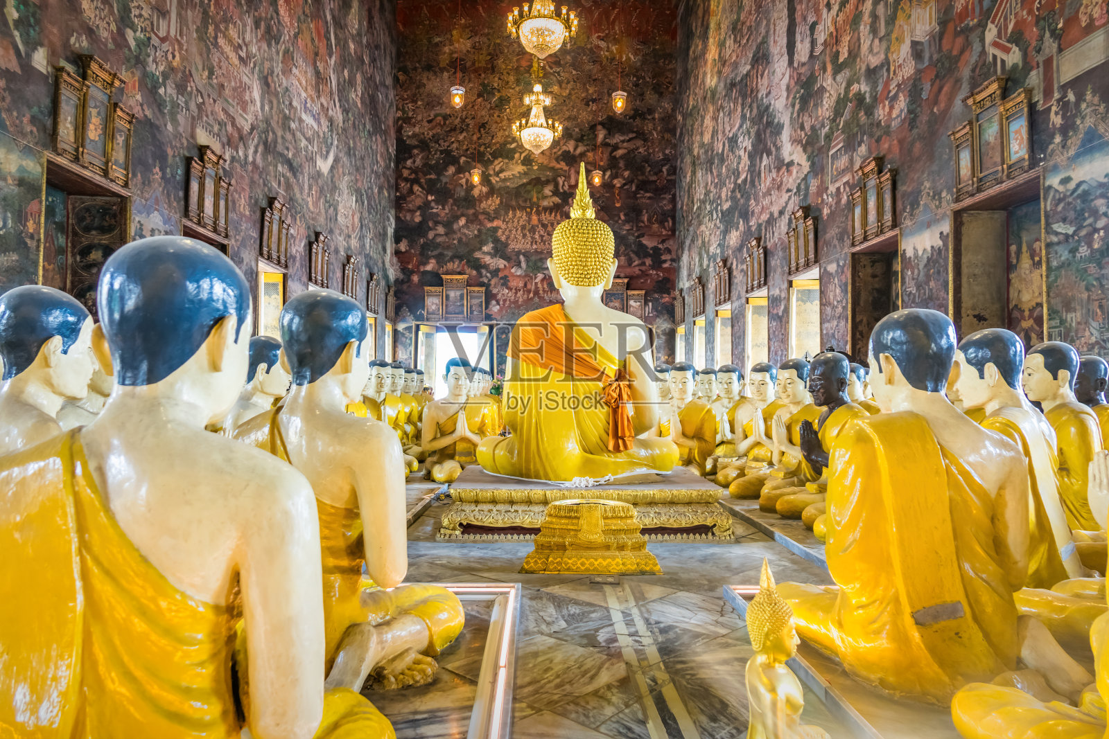 泰国曼谷吴佛寺照片摄影图片