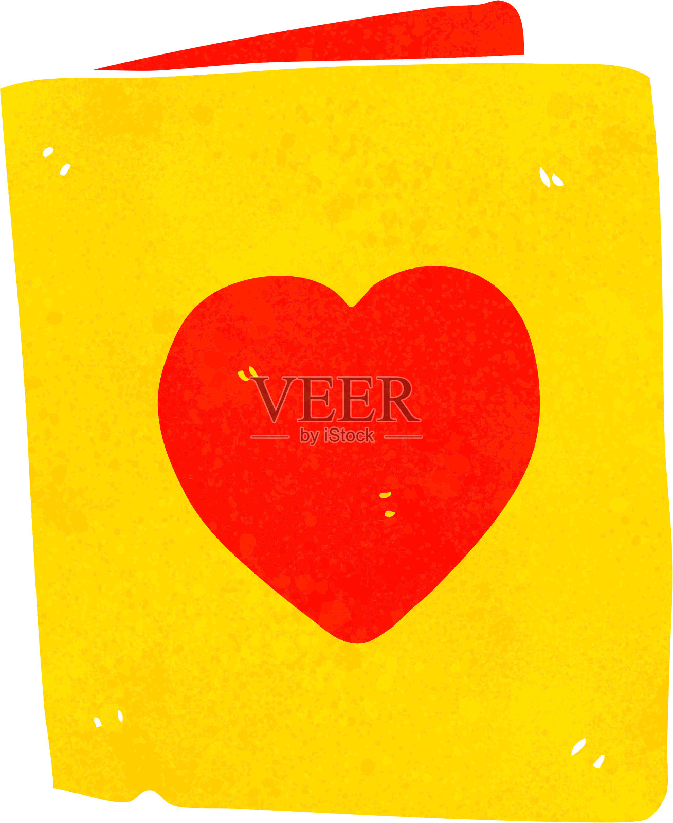 卡通折叠卡片插画图片素材