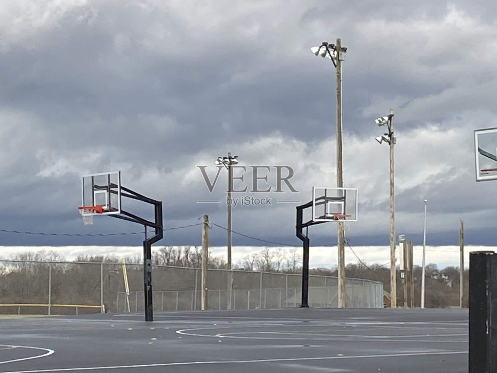 篮球场照片摄影图片