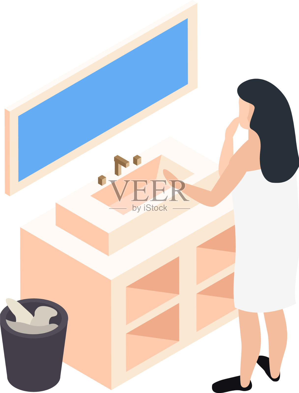 女性健康图标设计元素图片