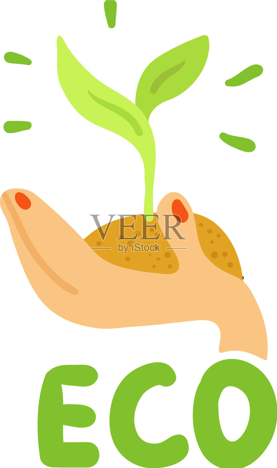 生态修复标志设计元素图片