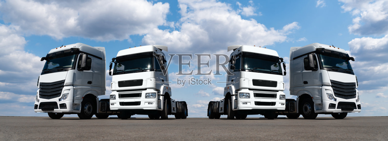 白卡车照片摄影图片