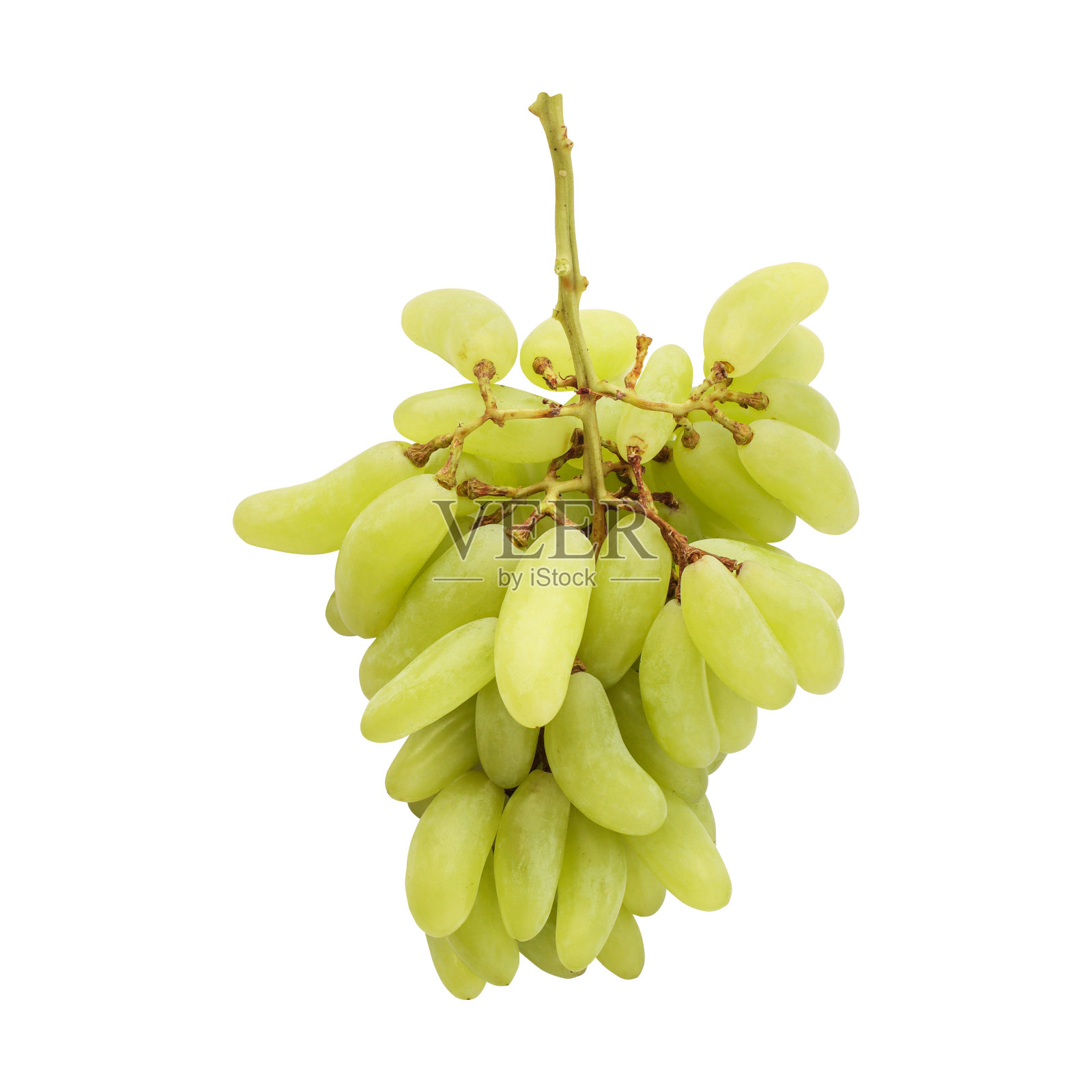 靠近一个绿色的葡萄照片摄影图片