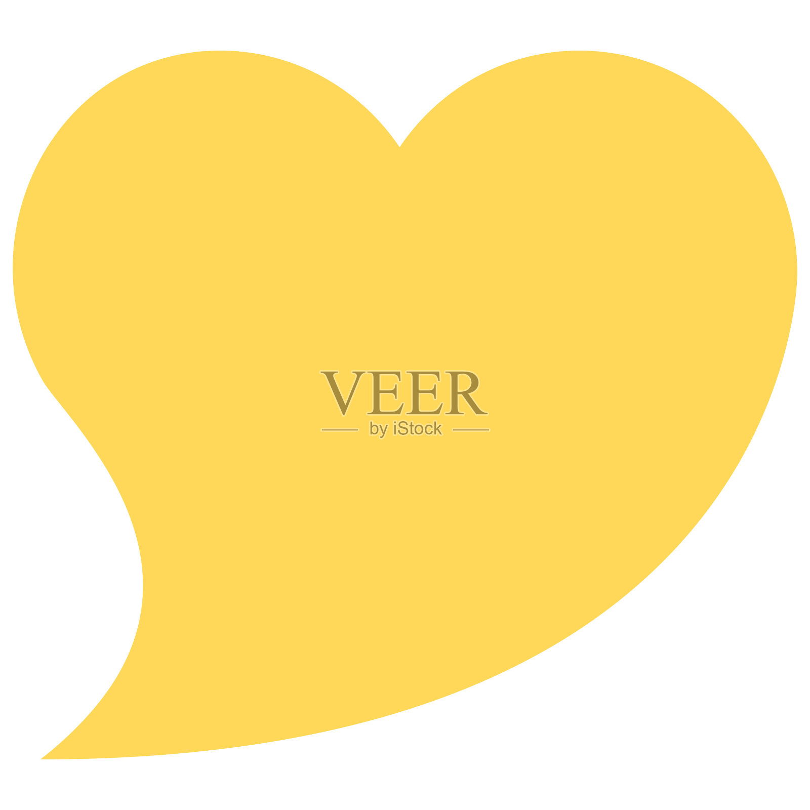 演讲气球图标，平面风格矢量插图插画图片素材