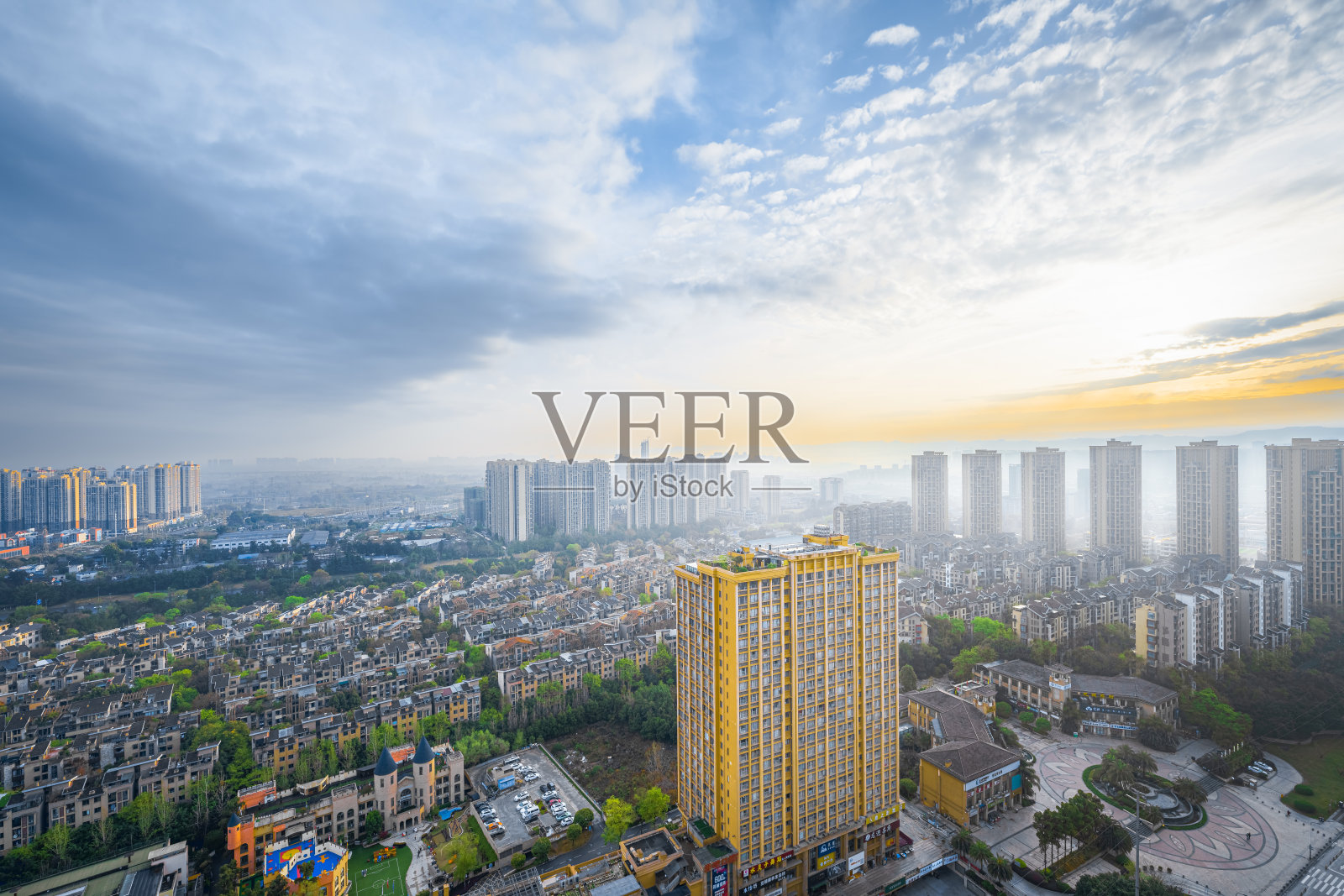 日出城市照片摄影图片