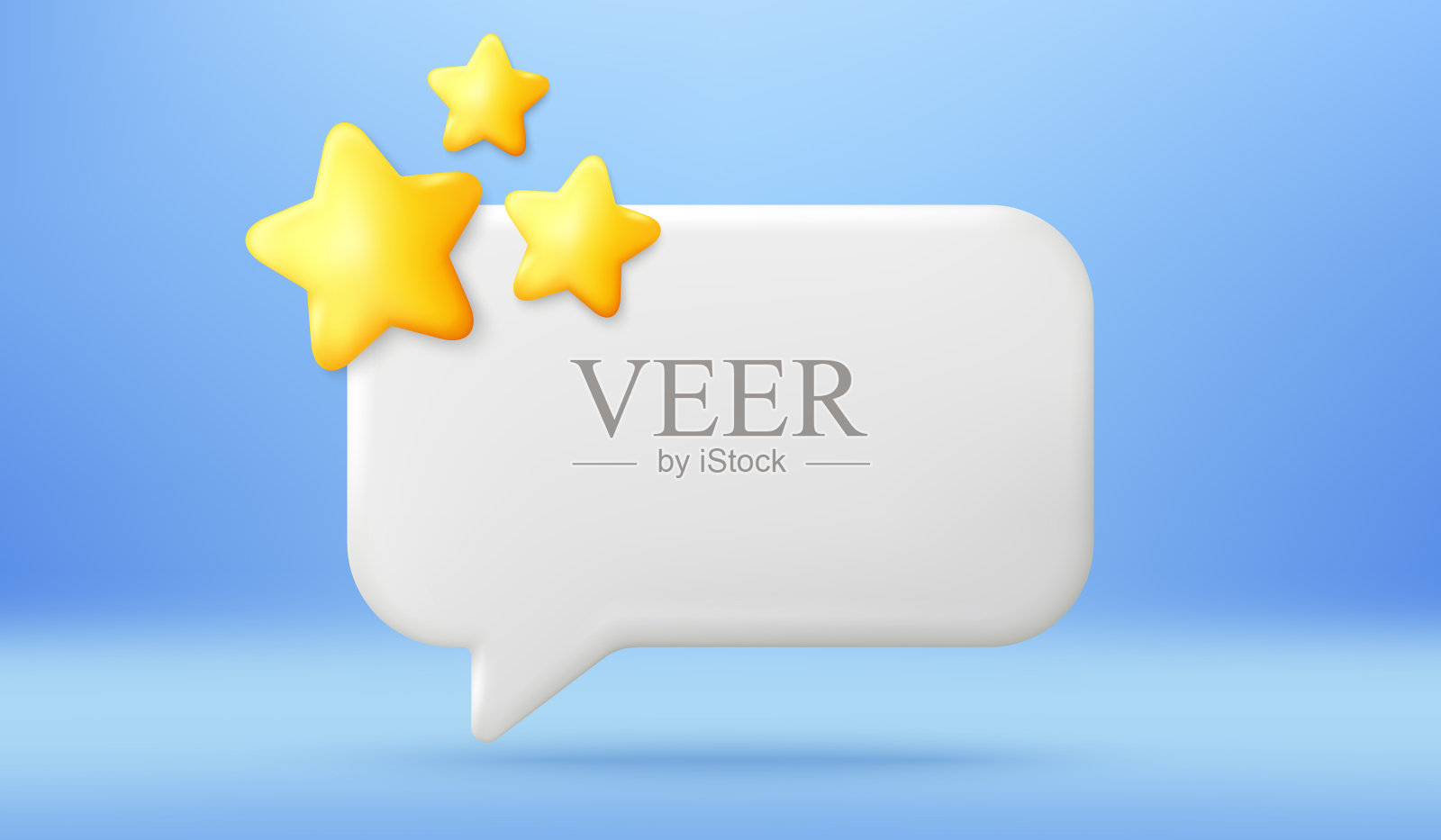 空提醒聊天气泡推送通知提醒用插画图片素材