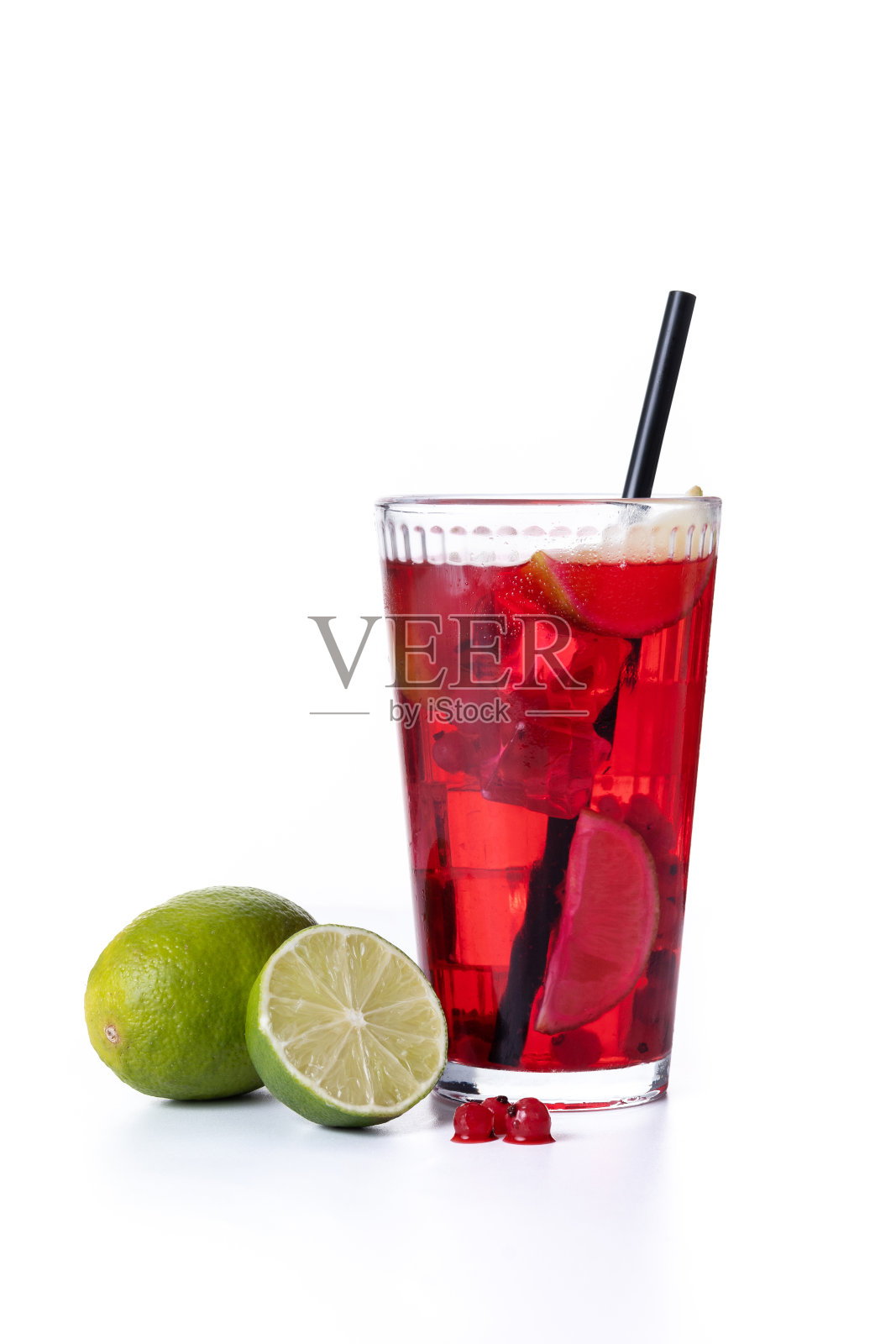 加伏特加和蔓越莓汁的科德角鸡尾酒照片摄影图片