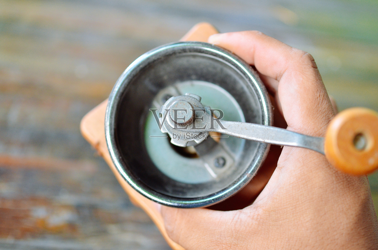 旧咖啡研磨机照片摄影图片