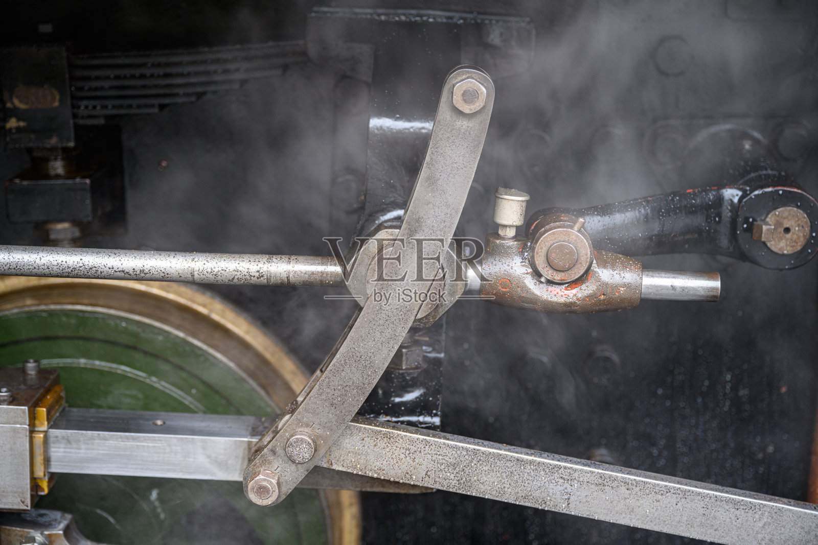 历史蒸汽机细节照片摄影图片