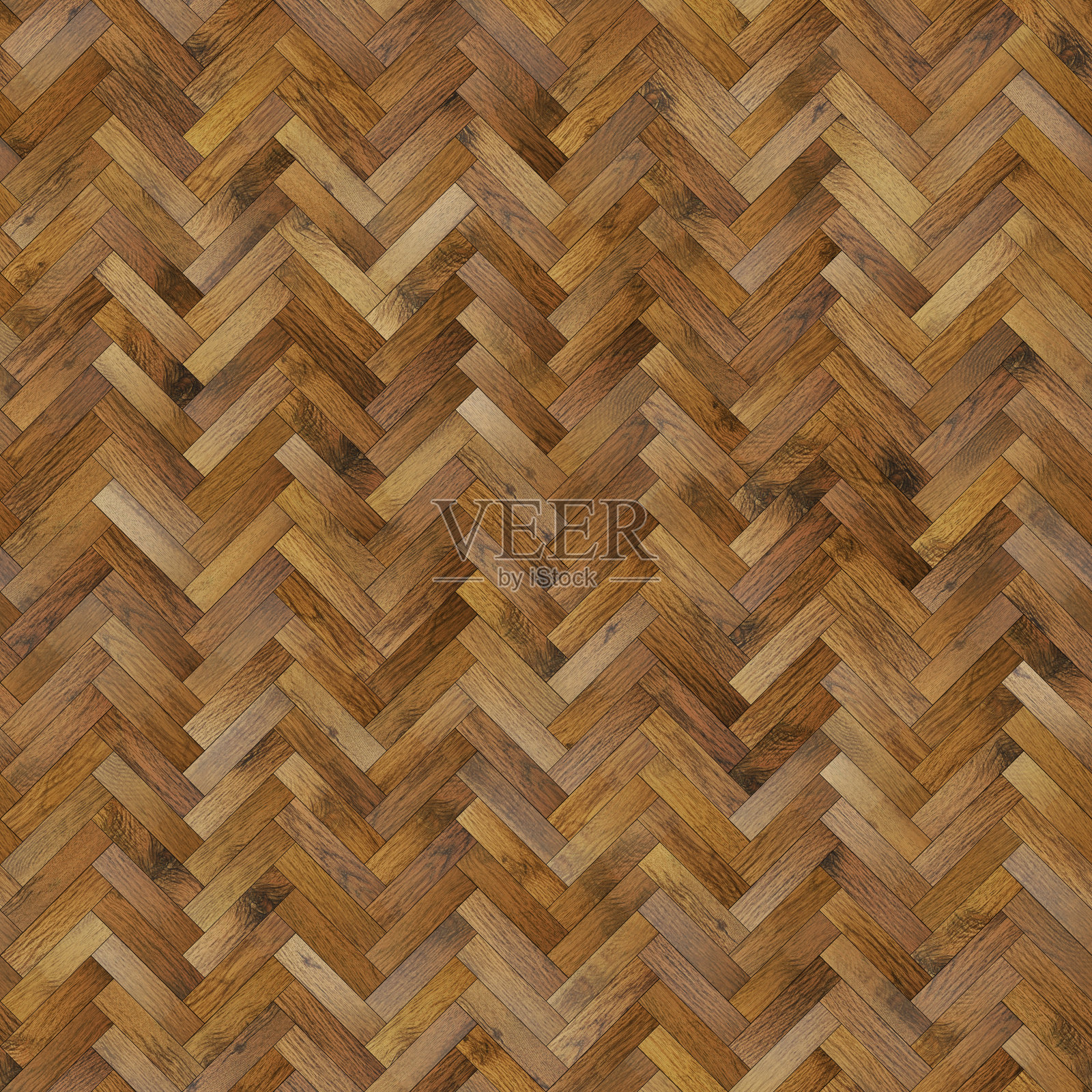 无缝人字形木材纹理，粗花呢地板图案，之字形数字纸，棕色可打印剪贴簿，地板片，玩具屋木材，cgi木材材料，用于微型家庭的木材照片摄影图片