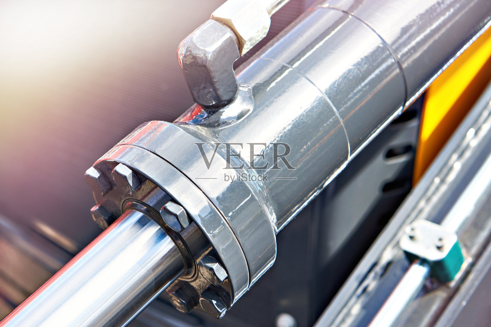 液压缸照片摄影图片