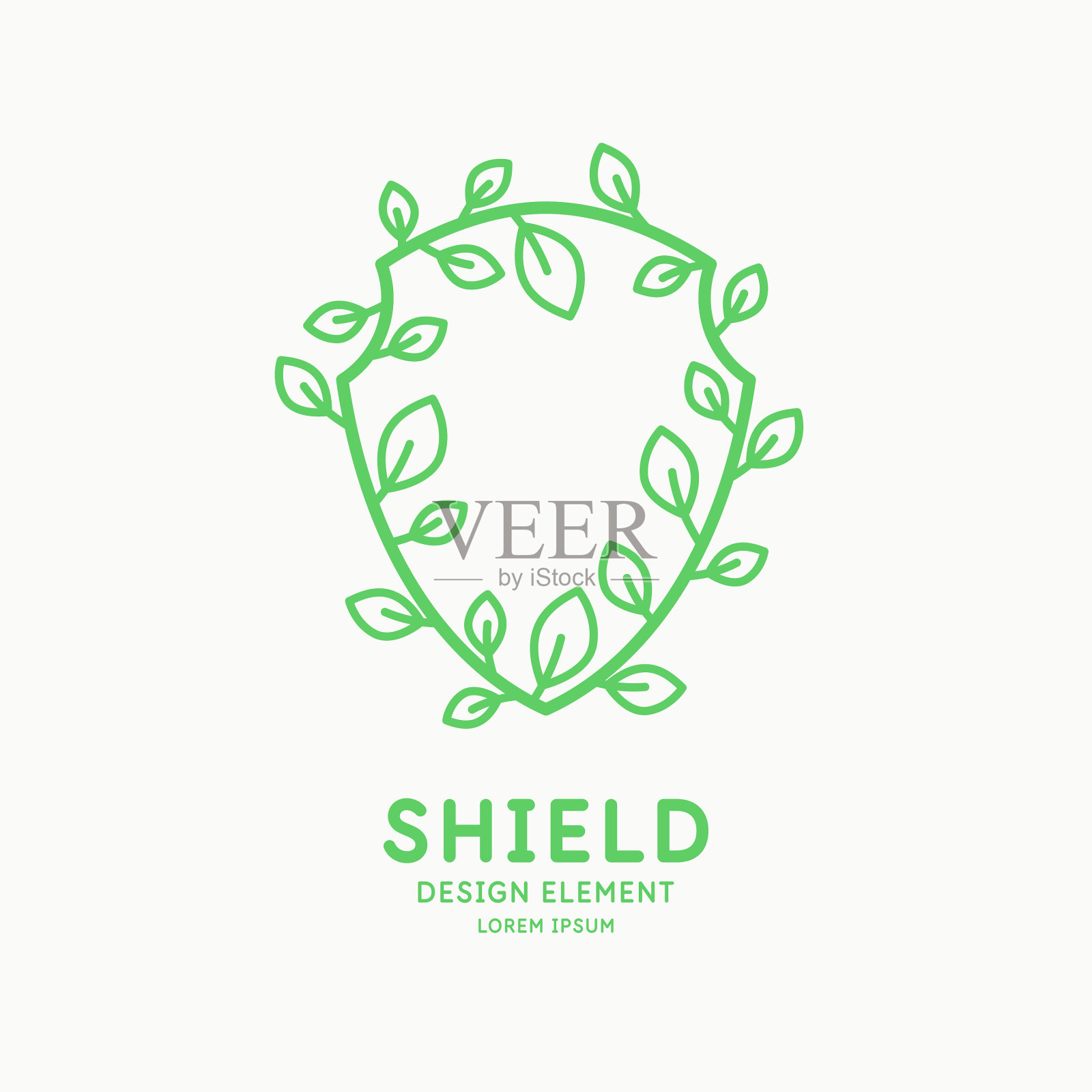 盾牌是保护和可靠的象征插画图片素材