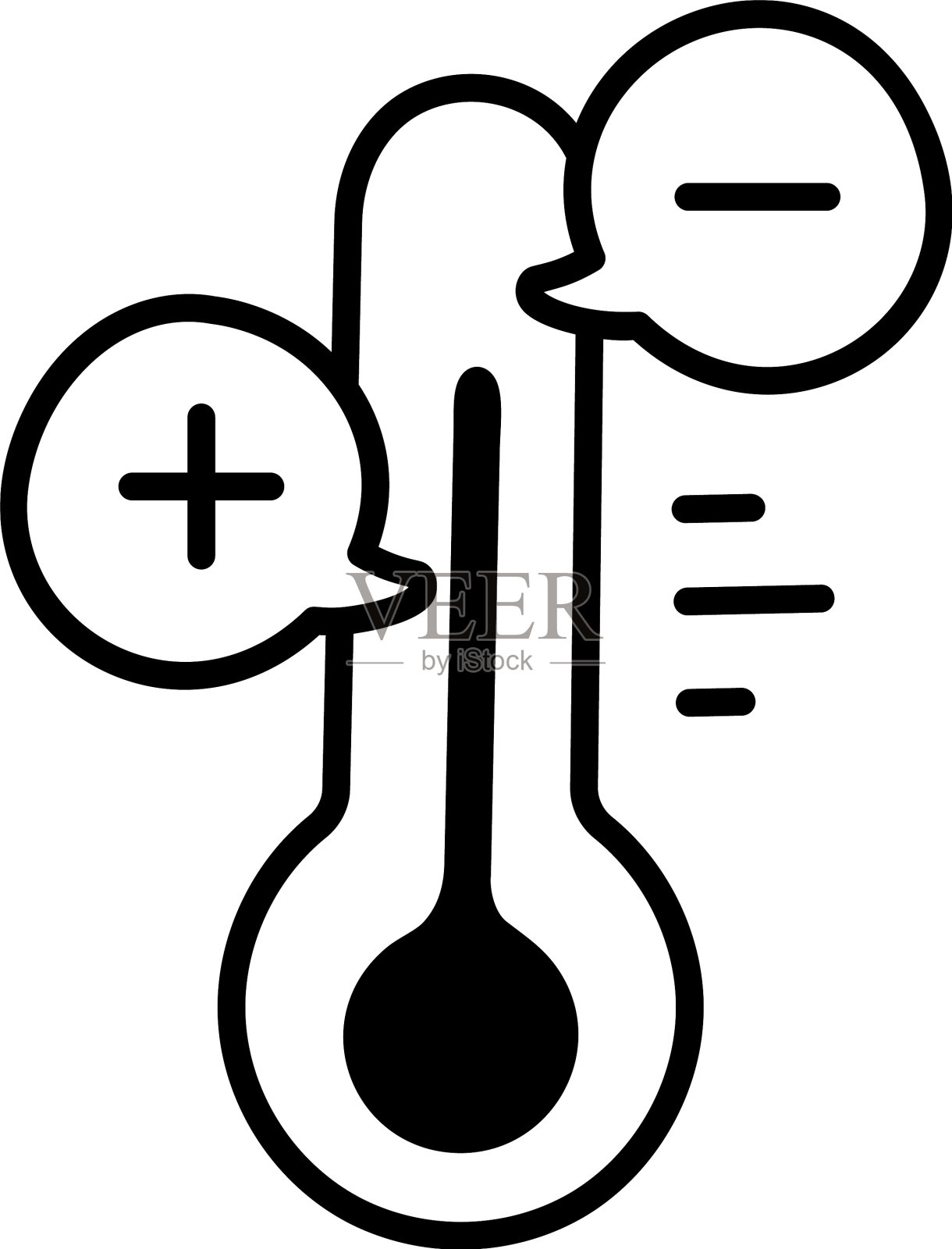 天气温度计设计元素图片