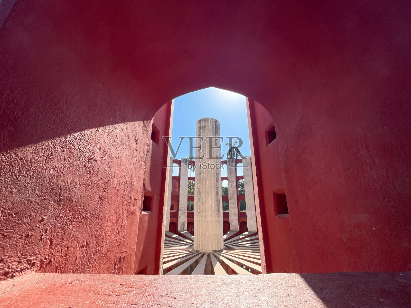 Jantar Mantar位于印度新德里照片摄影图片