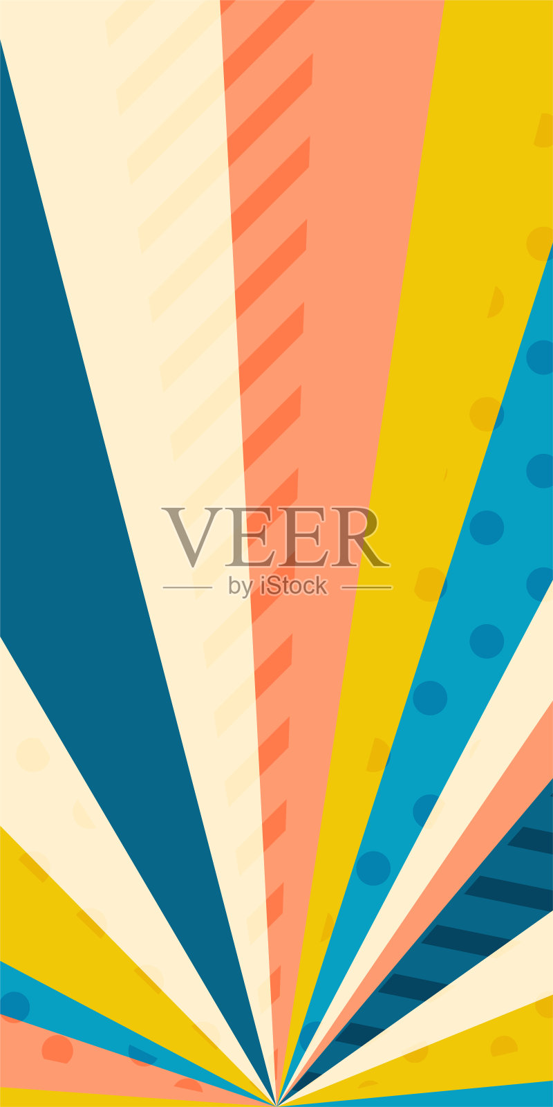 流行的集中线条背景插图插画图片素材