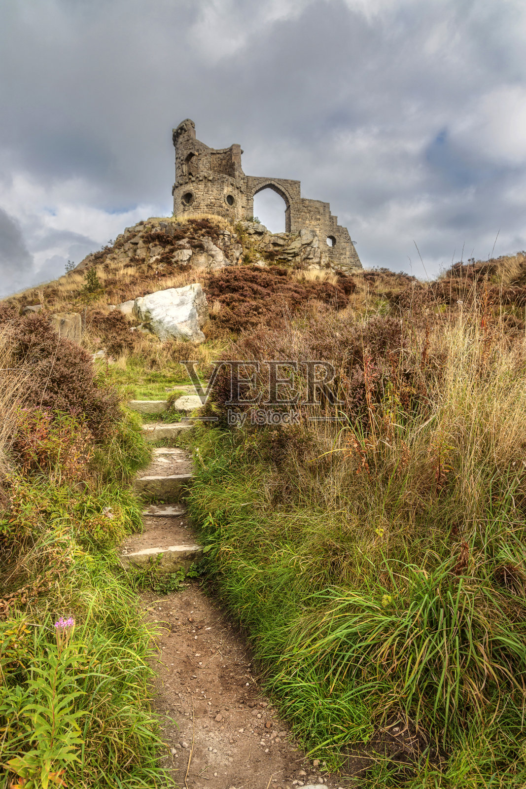 现在的警察城堡，柴郡，英国照片摄影图片