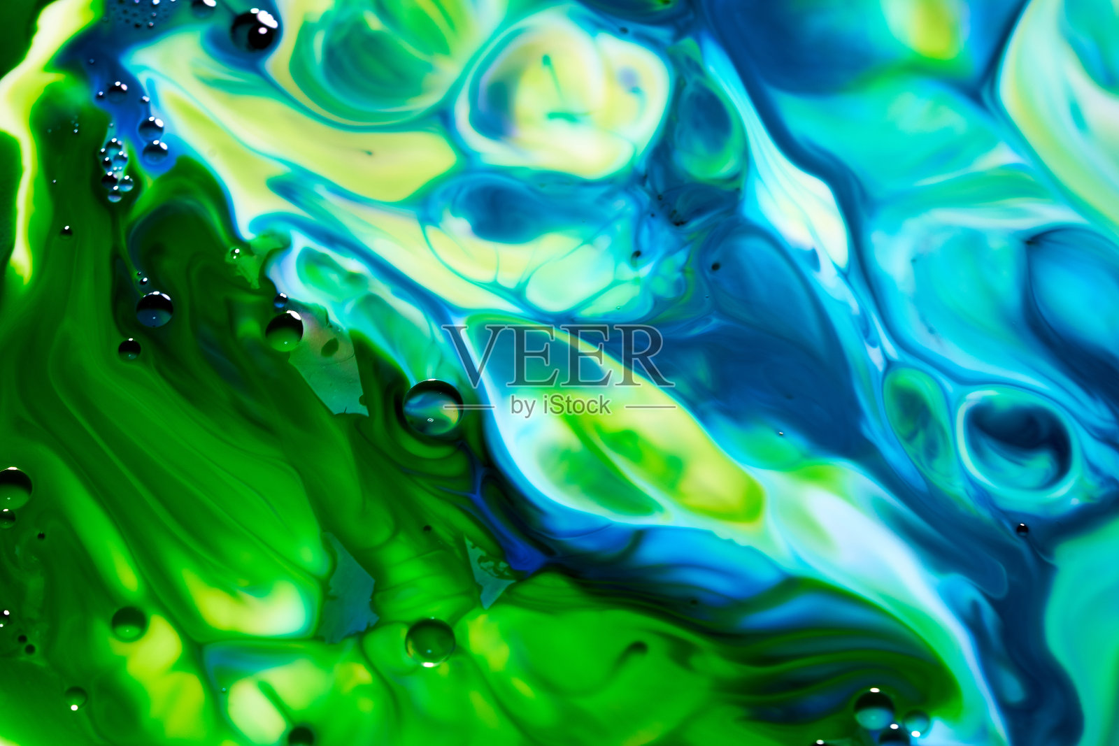 流体艺术。抽象混色液体背景。壁纸的设计照片摄影图片