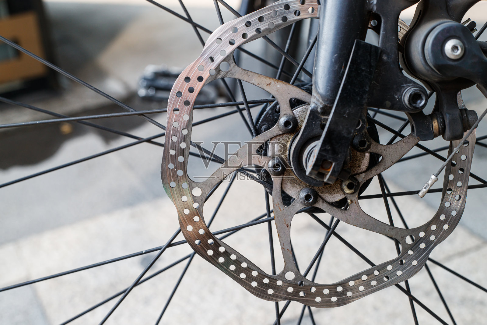 自行车盘式制动器照片摄影图片