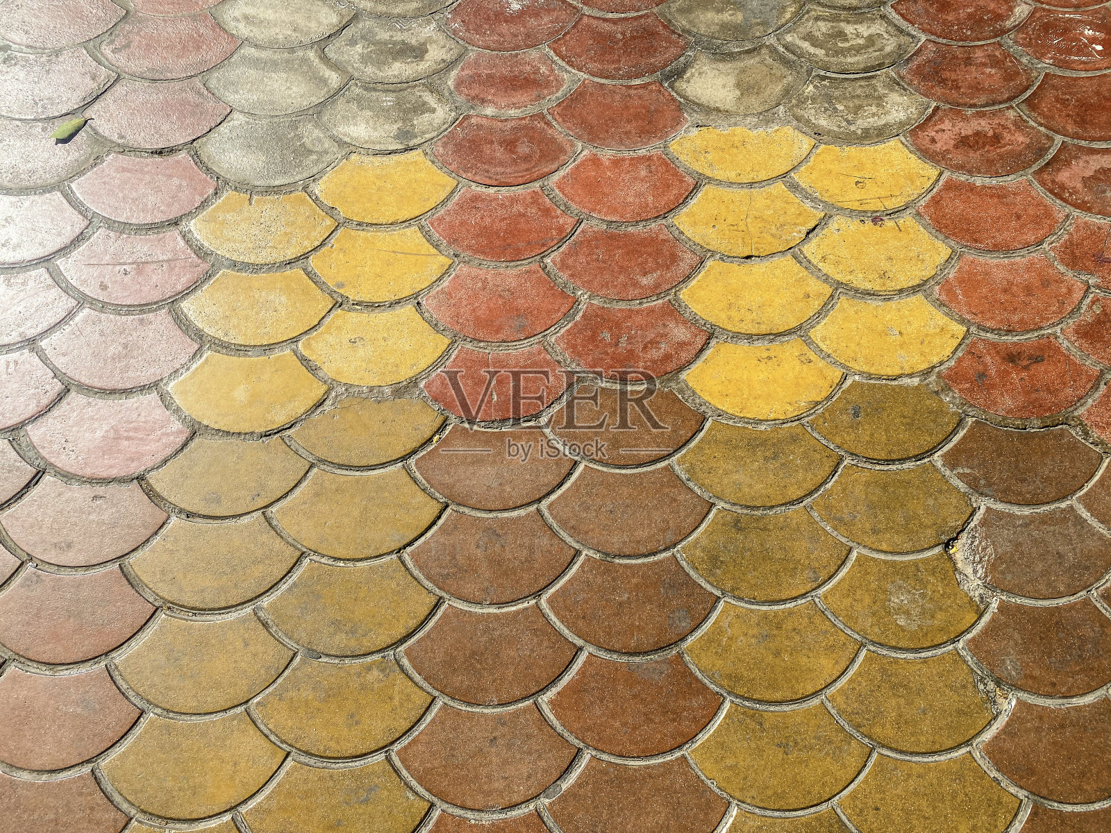 彩色瓷砖地板背景照片摄影图片