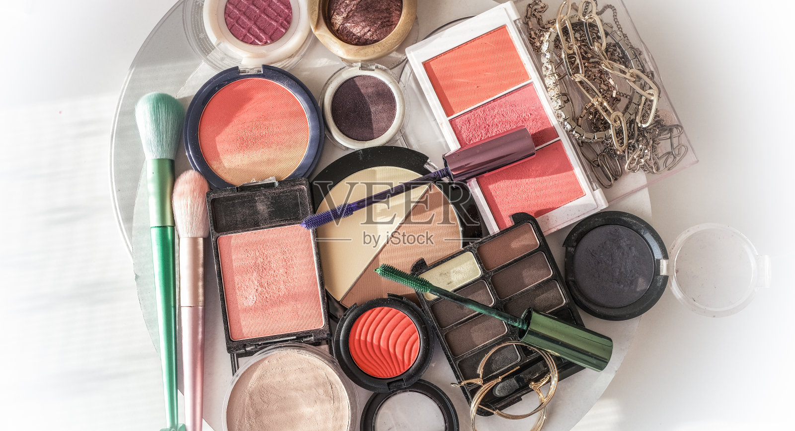 化妆工具照片摄影图片