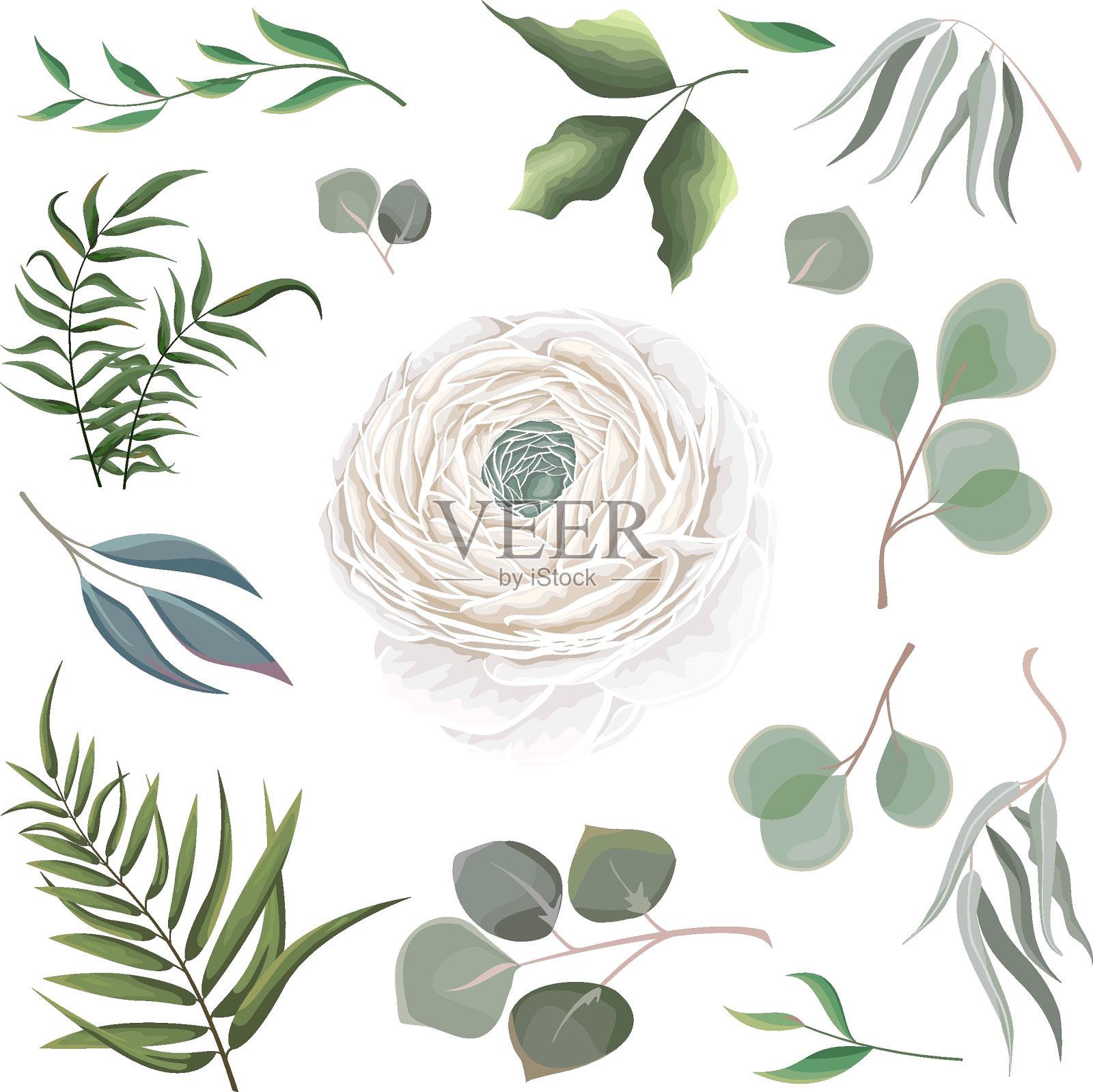 打印插画图片素材